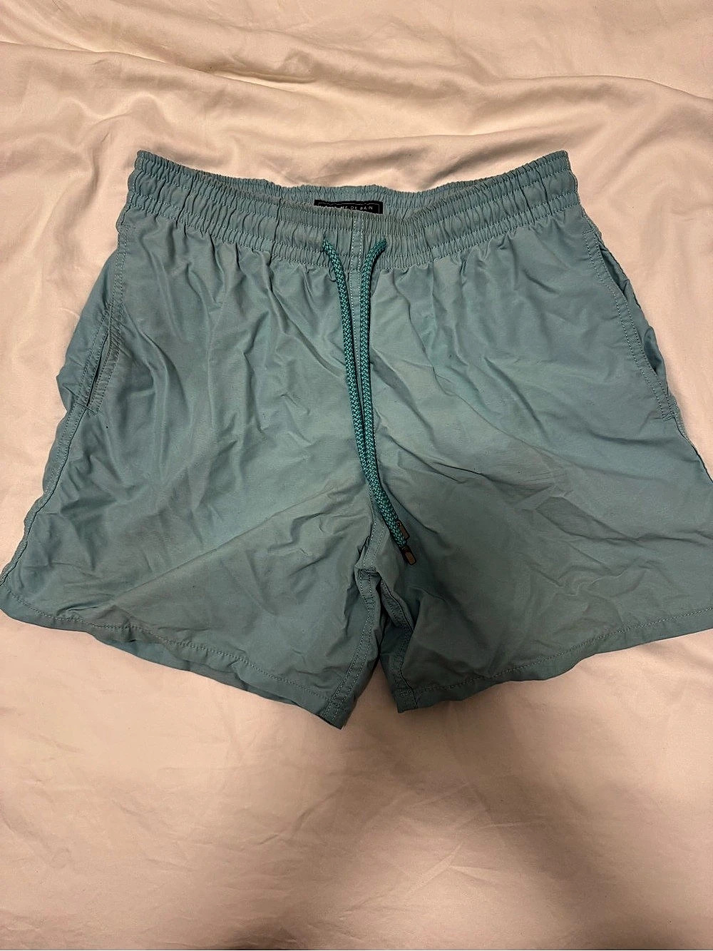 Vilebrequin Men’s Light Blue Swim Trunks Shorts Size M